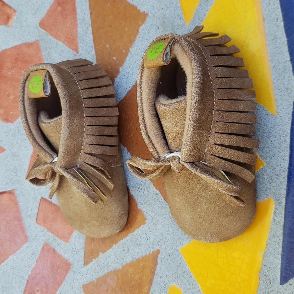 First Steps Moccasins - Picture 2 of 6
